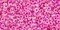 Toho 11/0 Round Japanese Seed Bead, #350, Inside Color Crystal/Fuchsia Lined, 13 grams